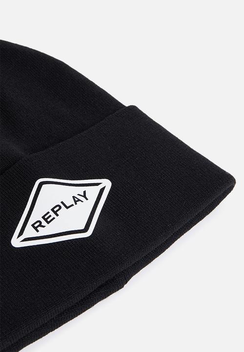 Replay - Tringle beanie - black