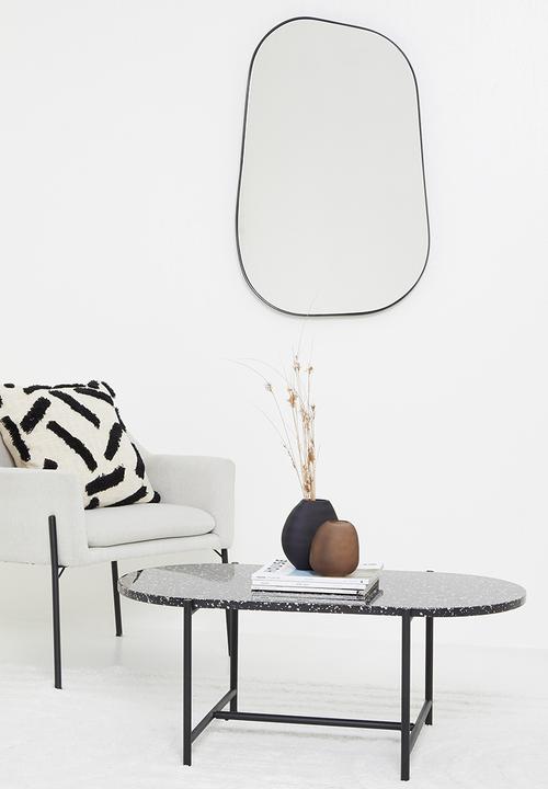 Hertex Haus - Iseo mirror medium - matte black