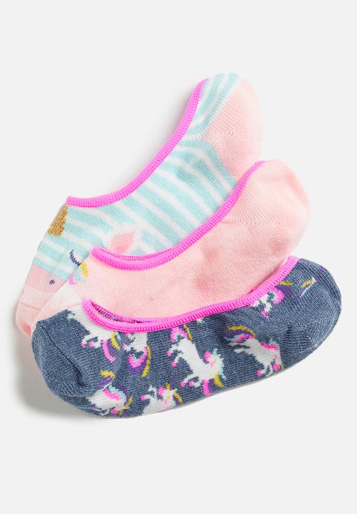 MINOTI - 3 Pack knitted dolly socks - multi