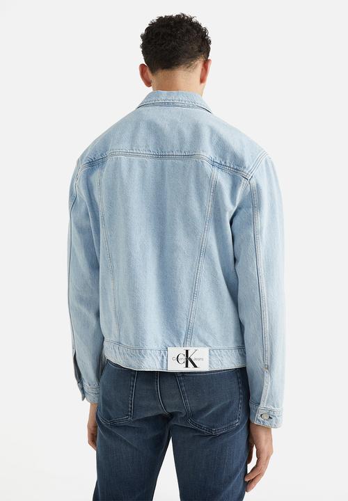Calvin Klein - Regular 90s denim jacket - light blue 