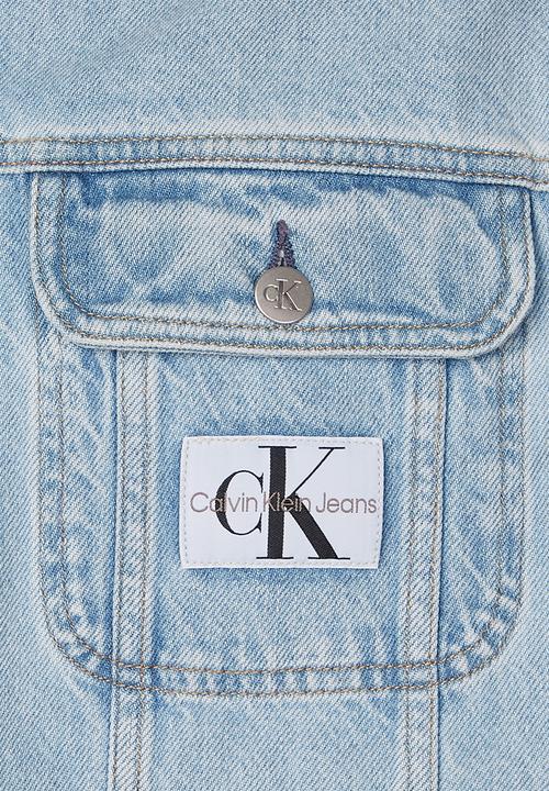 Calvin Klein - Regular 90s denim jacket - light blue 