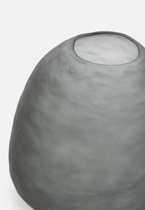 Hertex Haus - Stone vase large - eucalyptus