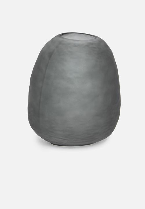 Hertex Haus - Stone vase large - eucalyptus