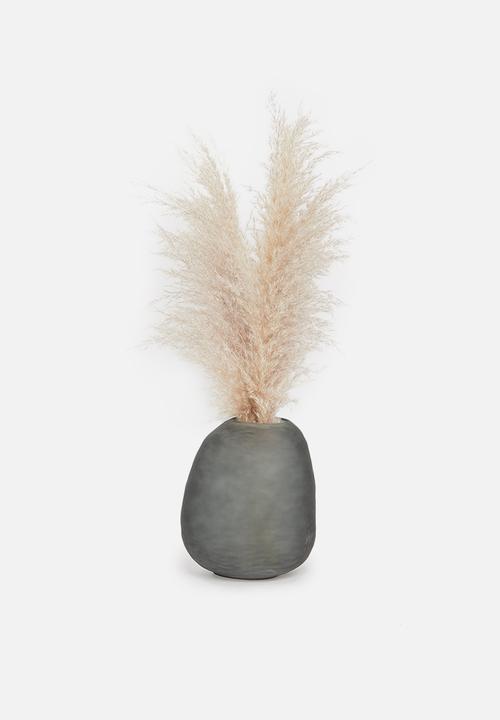 Hertex Haus - Stone vase large - eucalyptus