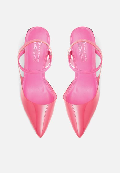 Call It Spring - Yris court heel - bright pink