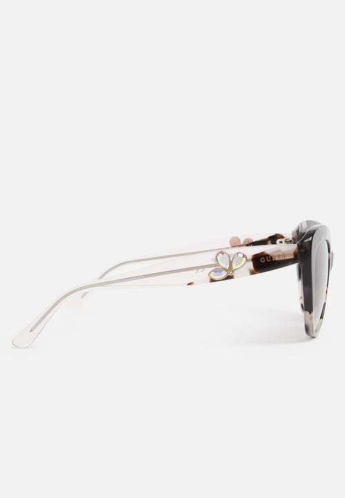 Guess Sun - Guess  gu7755-74u56-pink / bordeaux mirror