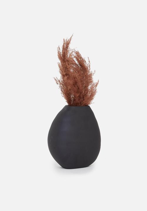 Hertex Haus - Stone vase medium - midnight