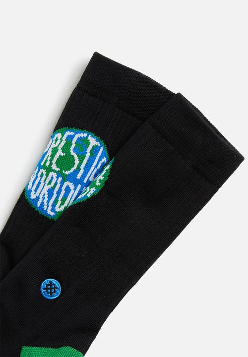 Stance Socks - Prestige world wide socks - black