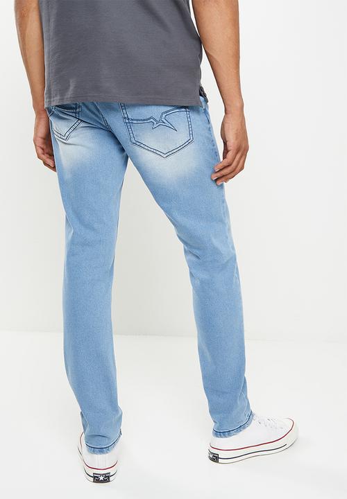 SOVIET - M aventador #4 skinny - light indigo