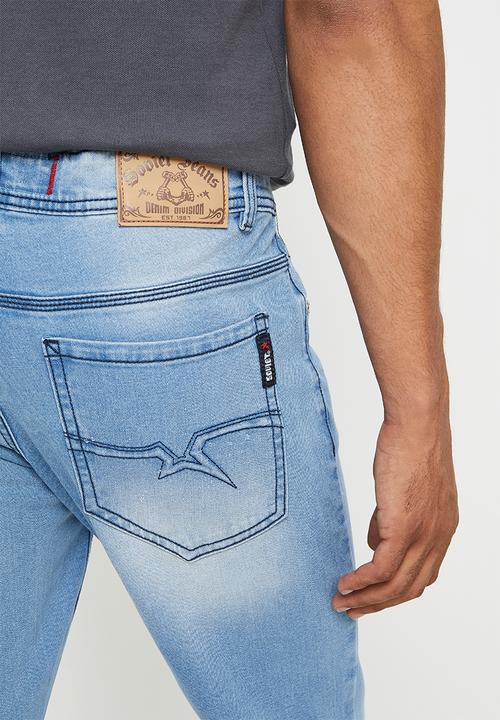 SOVIET - M aventador #4 skinny - light indigo
