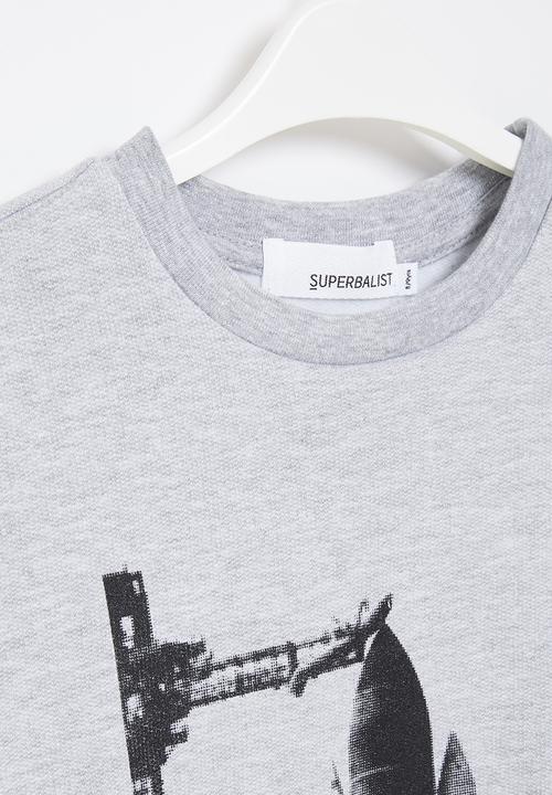 Superbalist - NASA crew graphic sweatshirt - grey