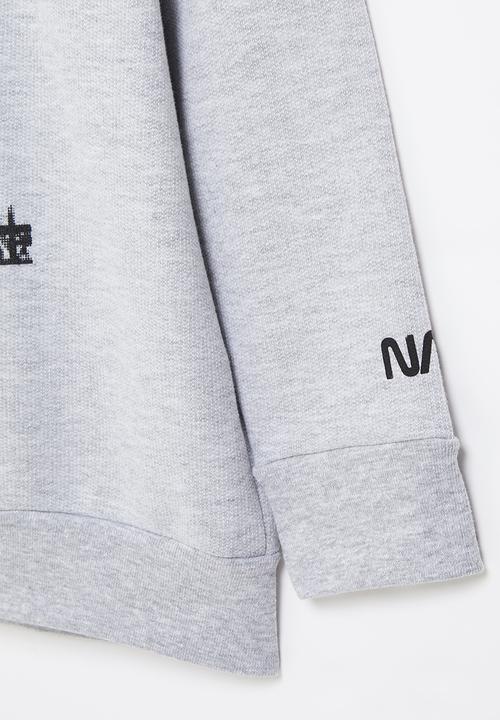 Superbalist - NASA crew graphic sweatshirt - grey