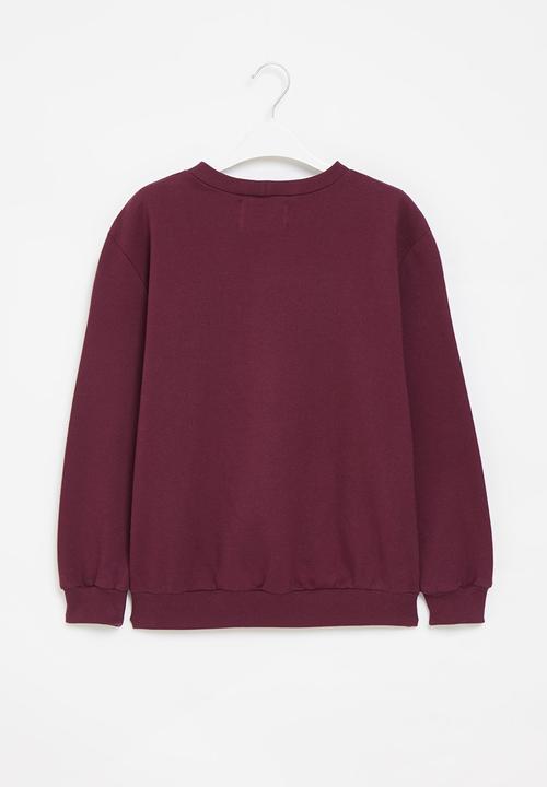 Superbalist - Harry Potter Seeker track top - burgundy 