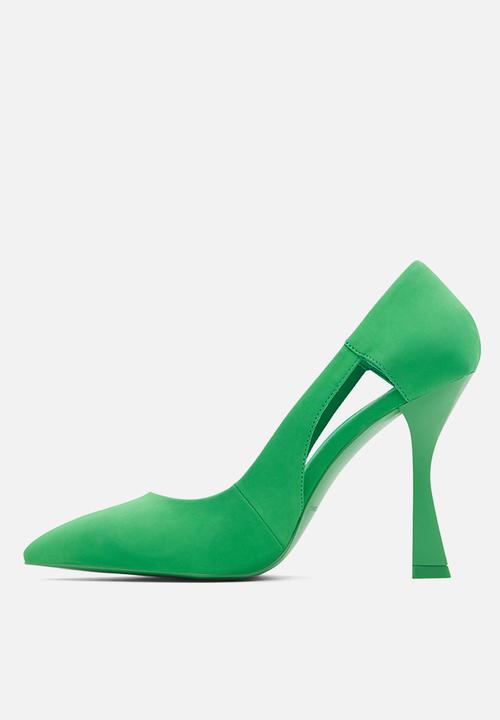 Call It Spring - Laurelle court heel - bright green