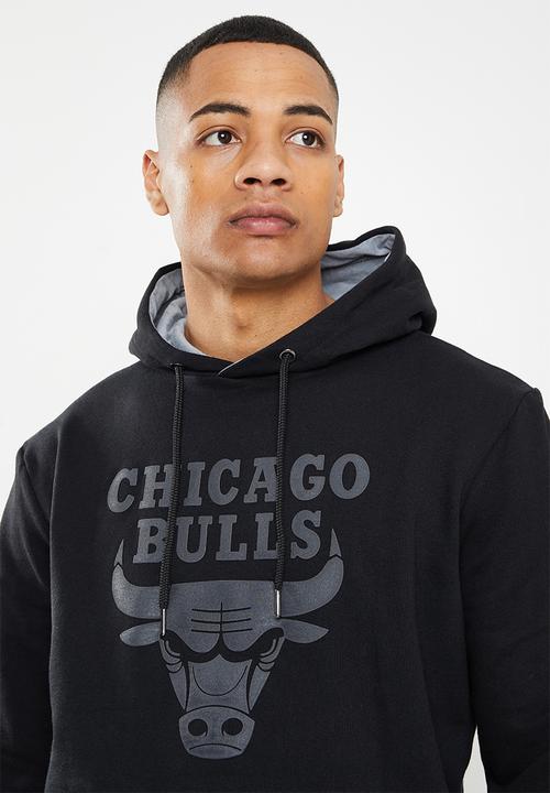 NBA - Bulls long sleeve hooded sweater - black