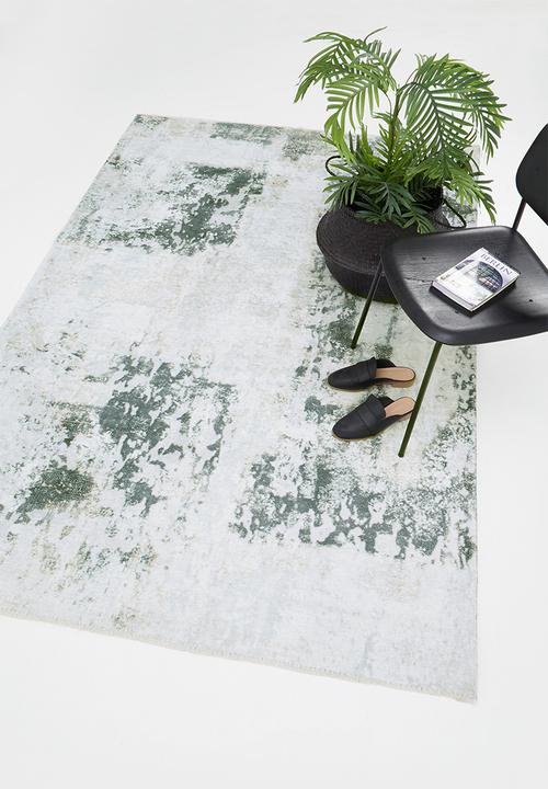 Sixth Floor - Eve printed rug - pluto grey
