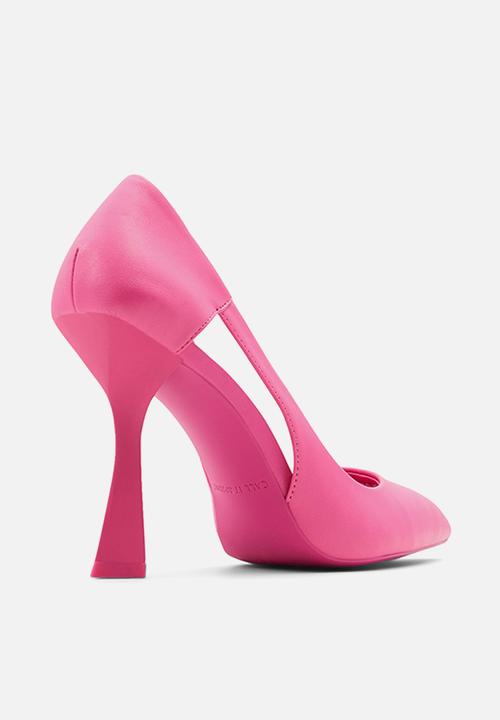 Call It Spring - Laurelle court heel - bright pink