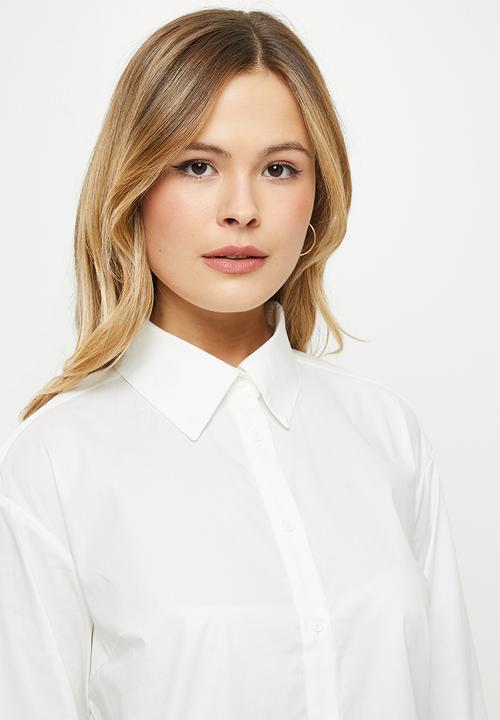 Glamorous - Relaxed fit shirt - white
