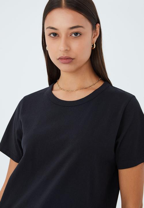 Cotton On - The 91 classic organic tee - black