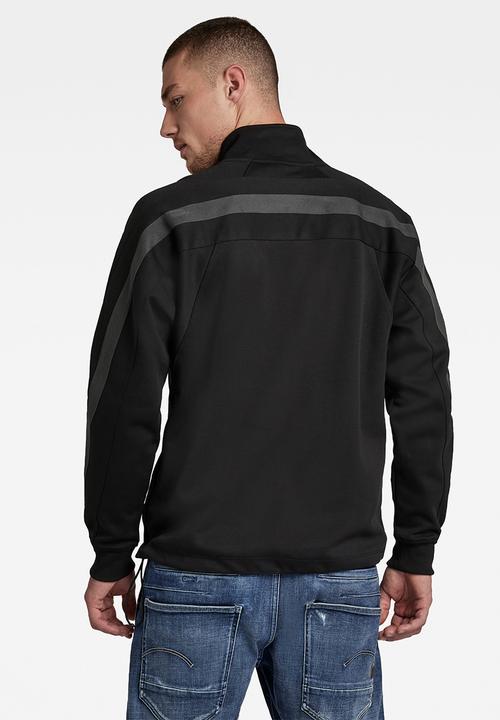 G-STAR - Astro wrap half zip sw - black