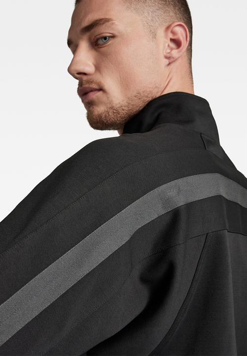 G-STAR - Astro wrap half zip sw - black