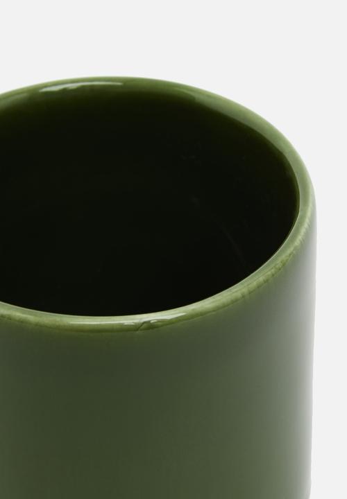 Urchin Art - Ivy mug set of 2 - dark green 