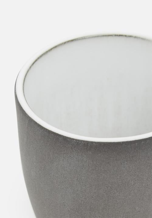 Urchin Art - Espresso set of 2 - black & white