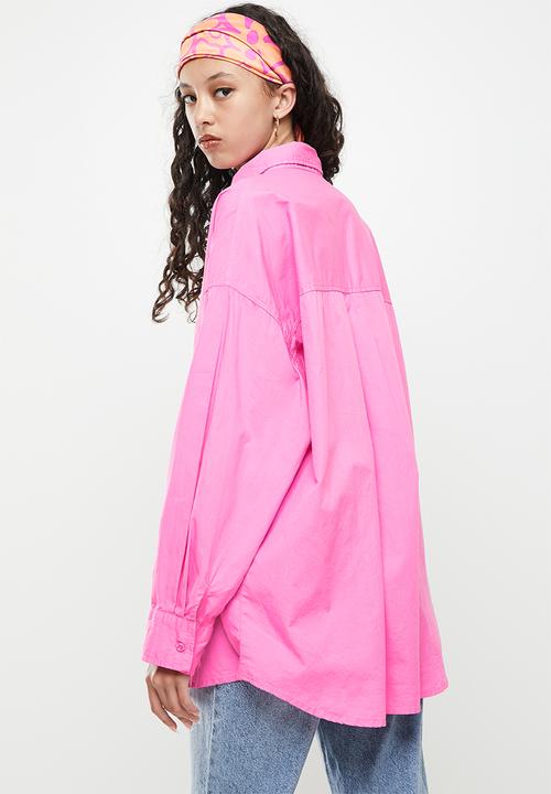 Cotton On - Dad shirt - bright pink