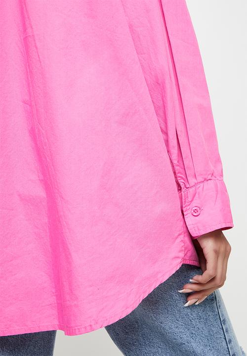 Cotton On - Dad shirt - bright pink
