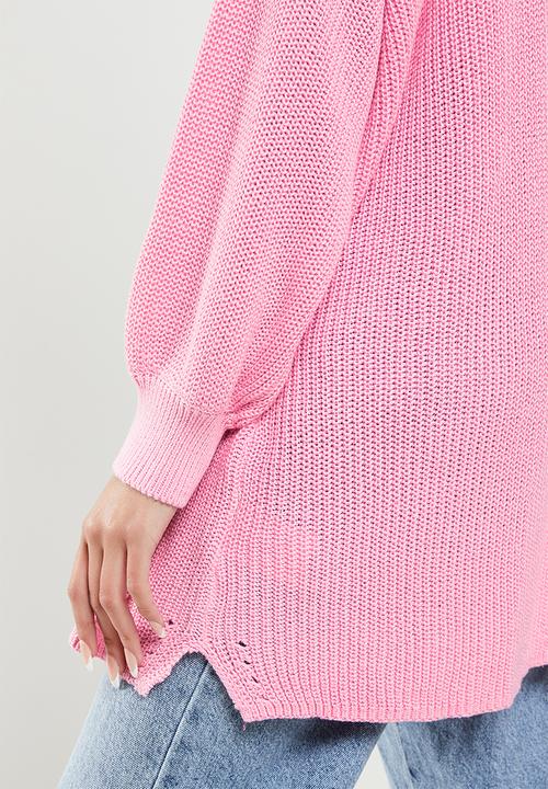 Cotton On - Everyday boyfriend cardigan - retro pink