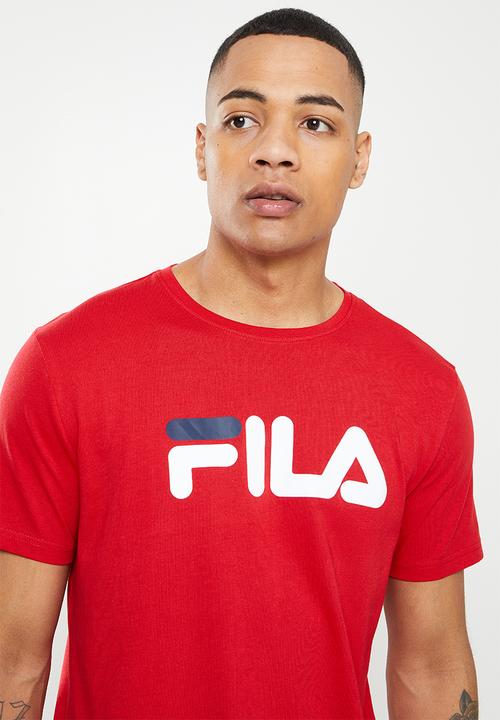 FILA - Deckle T-shirt - chinese red