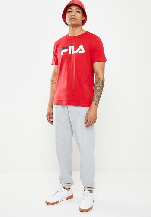 FILA - Deckle T-shirt - chinese red