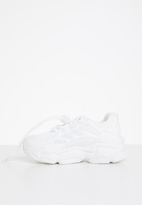 Pop Candy - Girls chunky sneaker - white