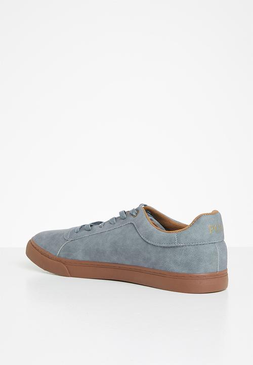POLO - Gumsole crest casual sneaker - blue
