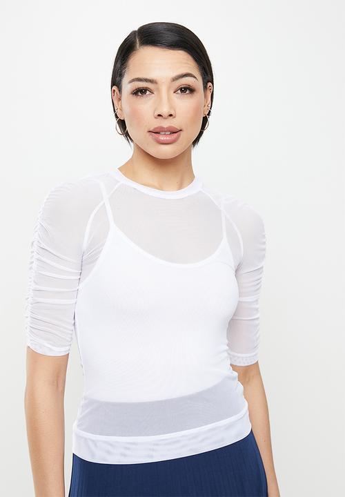 AMANDA LAIRD CHERRY - Didima top - white