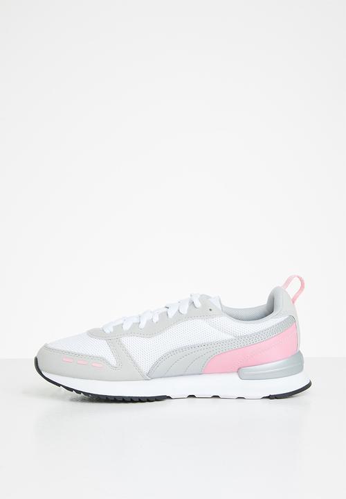 PUMA - Puma r78 jr - puma white-puma silver-parfait pink