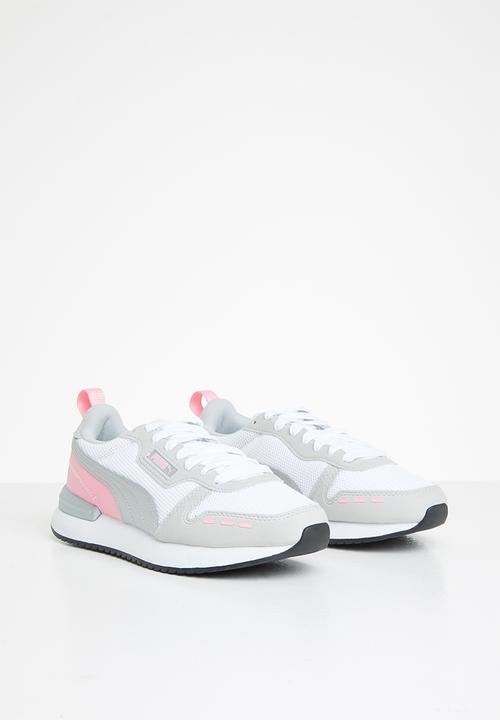 PUMA - Puma r78 jr - puma white-puma silver-parfait pink