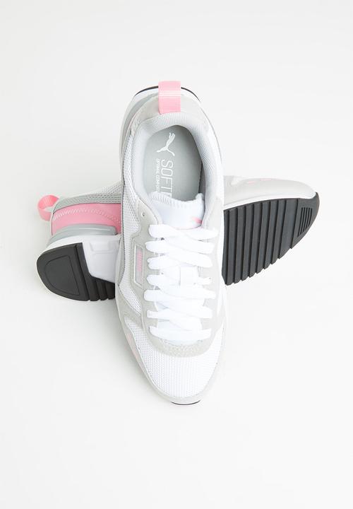 PUMA - Puma r78 jr - puma white-puma silver-parfait pink