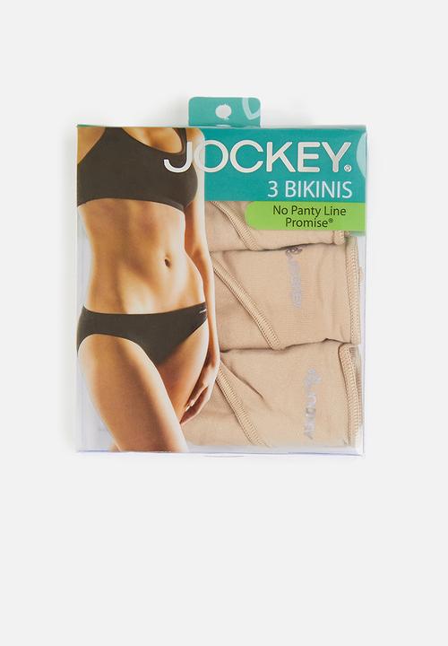 Jockey - 3 pack npl french cut - beige