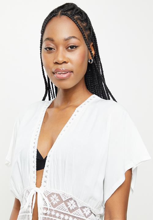 dailyfriday - Long bohemian kaftan - white