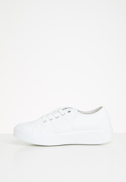 TOMY - Platform sneaker - white