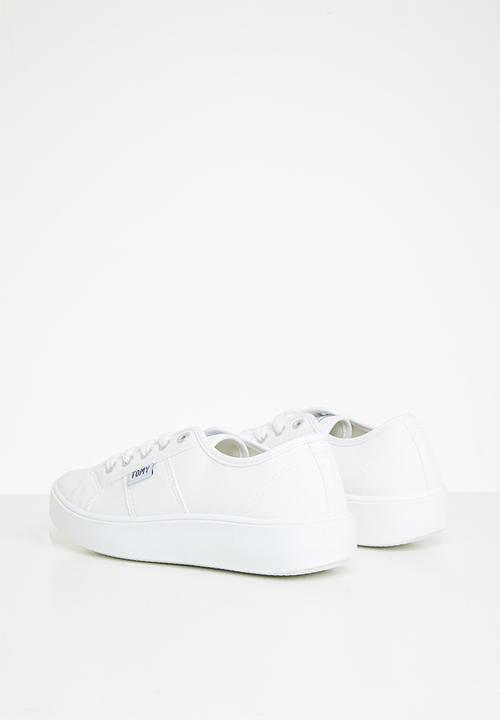 TOMY - Platform sneaker - white