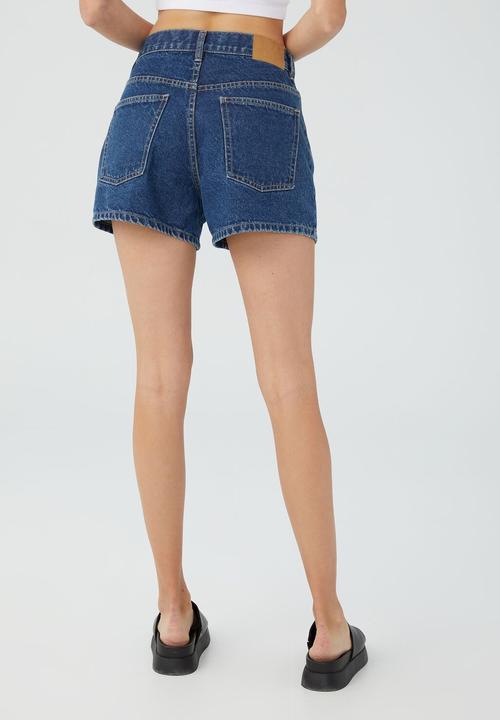 Cotton On - A-line denim short - cape blue 