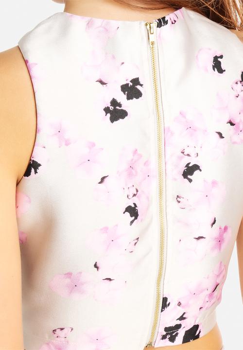 AX Paris - Floral Crop Top