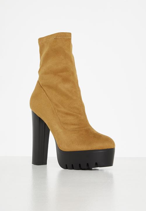 Rock & Co - Shimmi 1 platform boot - camel