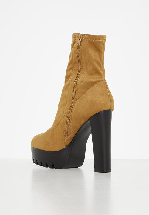 Rock & Co - Shimmi 1 platform boot - camel