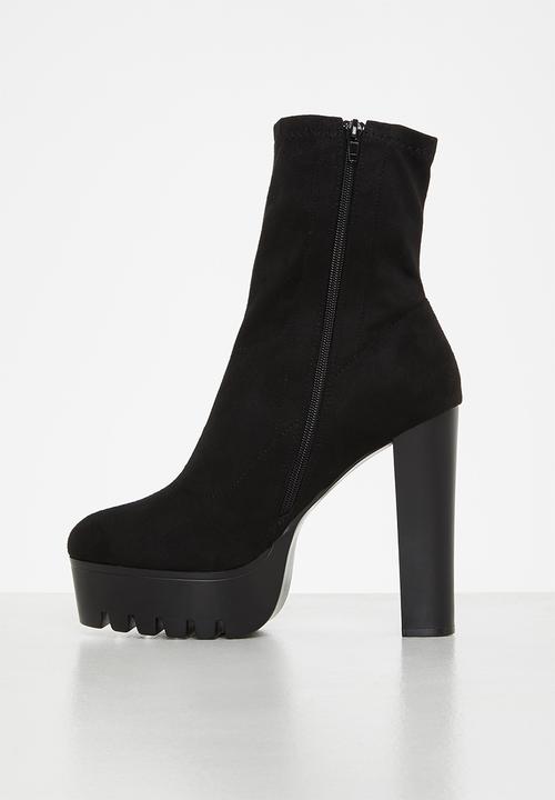 Rock & Co - Shimmi 1 platform boot - black