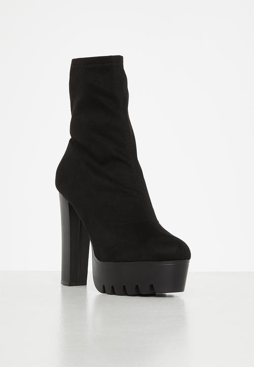 Rock & Co - Shimmi 1 platform boot - black