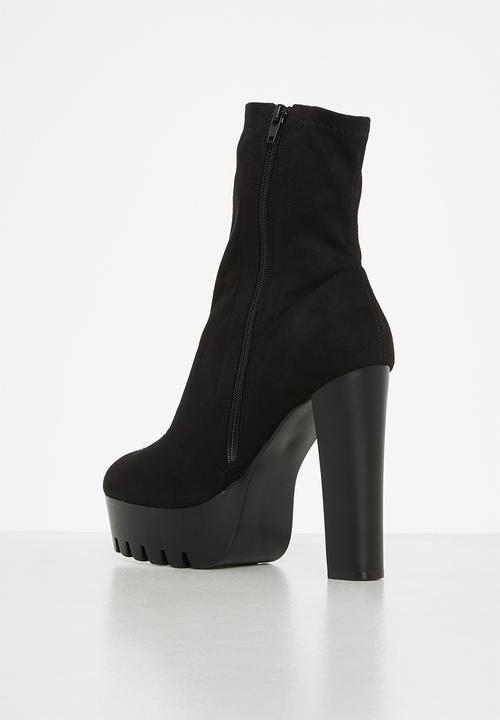 Rock & Co - Shimmi 1 platform boot - black