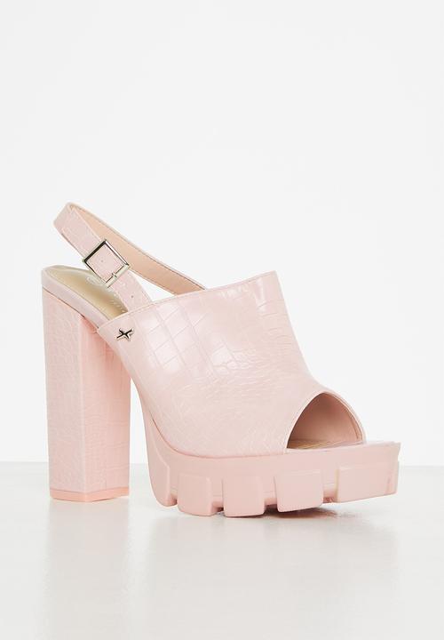 Rock & Co - Movida 2 slingback block heel - pink
